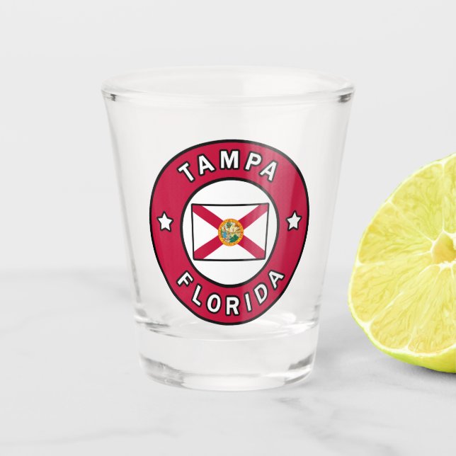 Tampa Florida Shot Glass (Front)