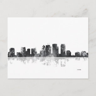 TAMPA, FLORIDA SKYLINE POSTCARD