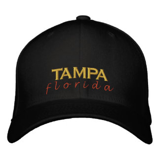 TAMPA florida sunset Embroidered Baseball Cap