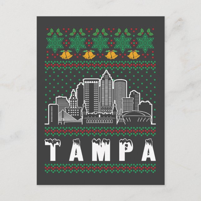 Tampa Florida Ugly Christmas Postcard (Front)