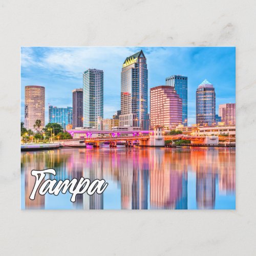 Tampa Florida USA Postcard