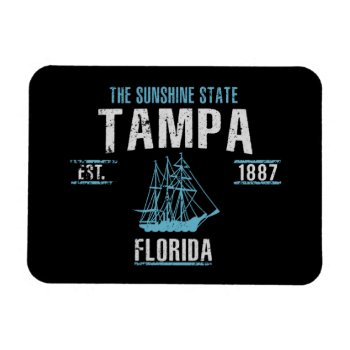 Tampa Magnet by KDRTRAVEL at Zazzle