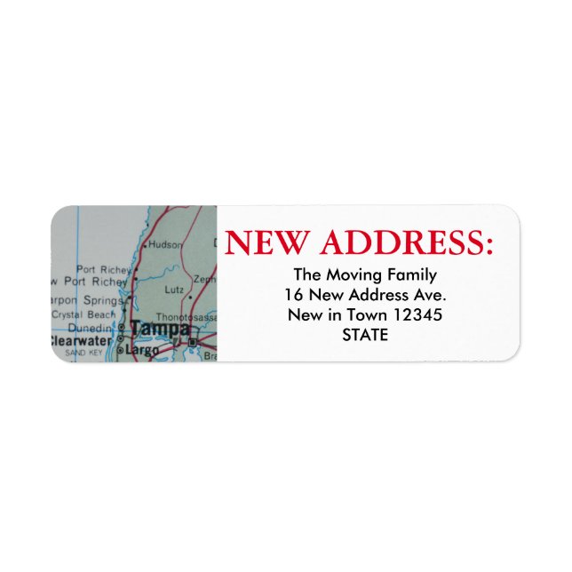 Tampa New Address Label (Front)