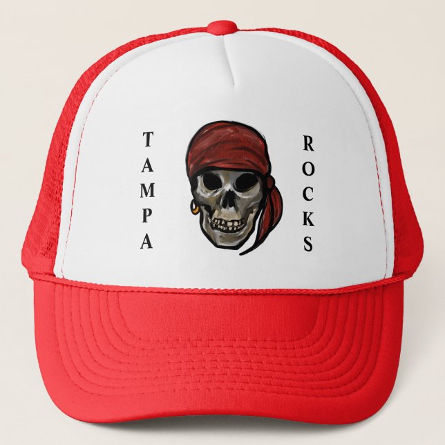 TAMPA ROCKS! TRUCKER HAT (Front)