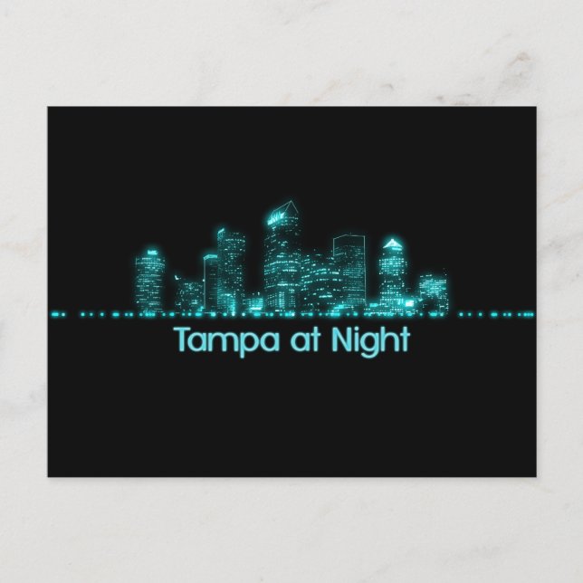 Tampa Skyline Postcard (Front)