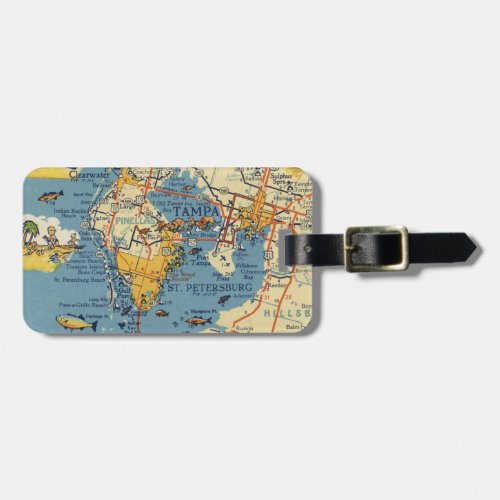 Tampa  St Petersburg Luggage Tag