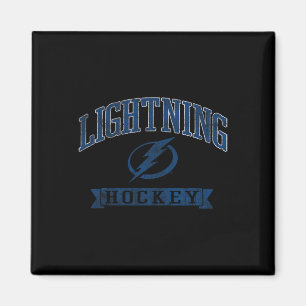 Tampa Y Lightning Vintage Hockey Gray Officially L Magnet