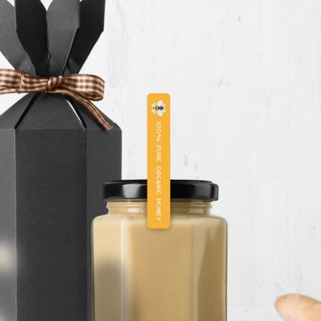 Tamper-proof Seal With Logo Honey Jar Security Lid Labels (Creator Uploaded)