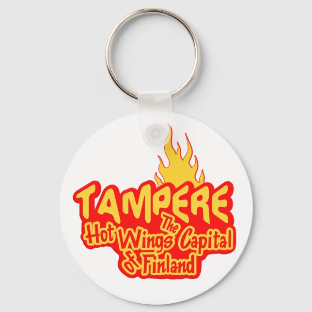 Tampere Hot Wings keychain (Front)