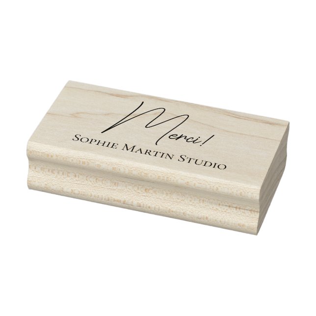 Tampon de remerciement du studio d'artiste rubber stamp (Stamp)