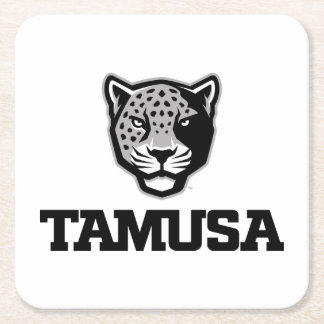 TAMUSA Jaguars Square Paper Coaster