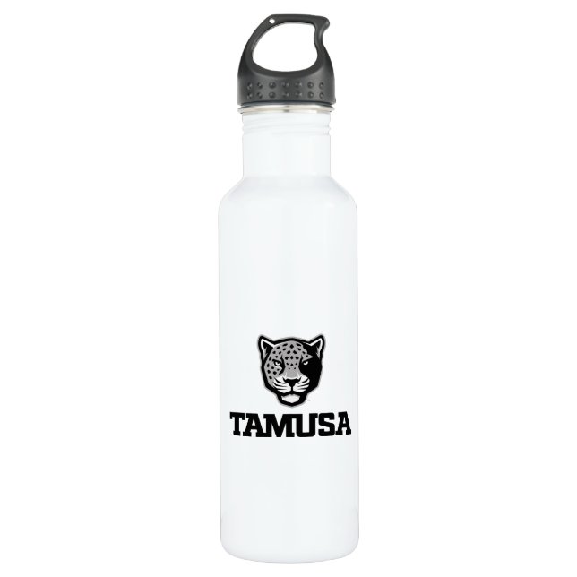 TAMUSA Jaguars Stainless Steel Water Bottle (Front)