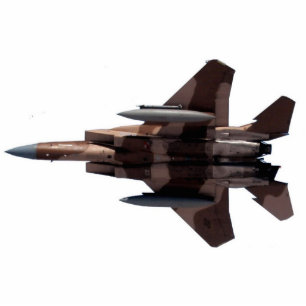 Tan Aggressor F-15 Eagle Statuette