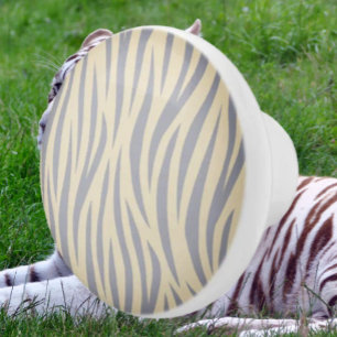 Tan and Black Zebra Stripe Ceramic Knob