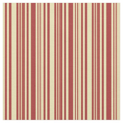 Tan and Brown Stripes Fabric