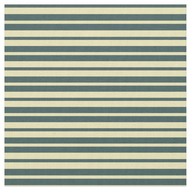 Tan and Dark Slate Gray Pattern Fabric (Close Up)