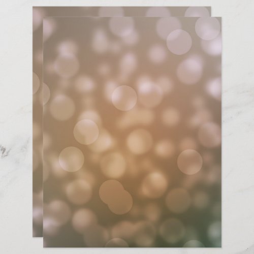 Tan and grey bokeh pattern scrapbook paper