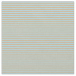 [ Thumbnail: Tan and Light Blue Lines Pattern Fabric ]