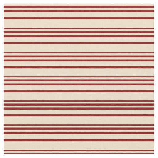 Tan and Maroon Pattern Fabric