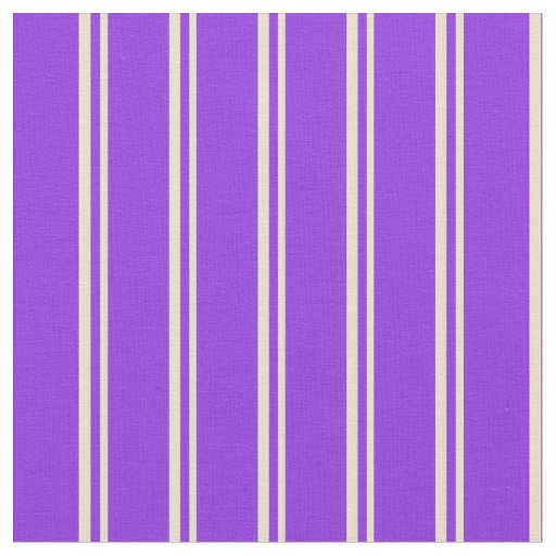 Tan and Purple Lined/Striped Pattern Fabric