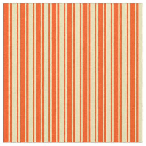 Tan and Red Striped/Lined Pattern Fabric