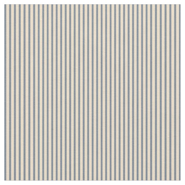 Tan and Slate Gray Lines Fabric (Close Up)