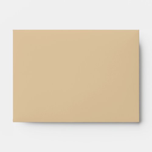 Tan Beige Blank A_6 Envelope Template