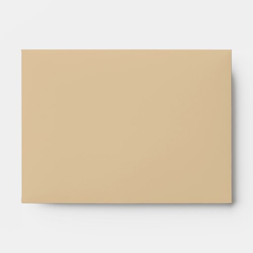 Tan Beige Blank A-6 Envelope Template | Zazzle