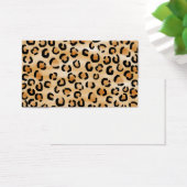 Tan, Black and Brown Leopard Print Pattern. (Desk)