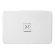 Tan & Blue Geometric Shapes | Monogram