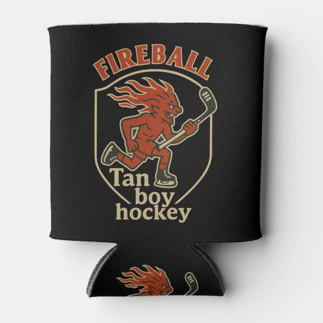 Tan Boy Koozie (Front)
