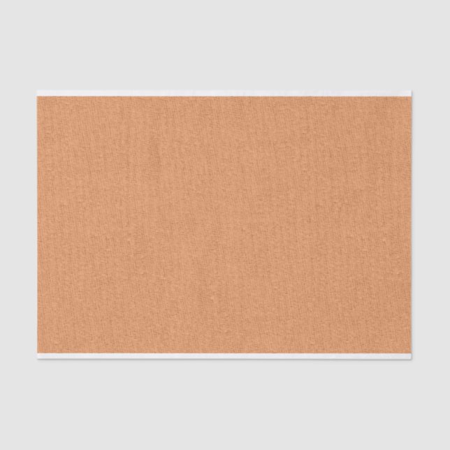 TAN BROWN LINEN TEXTURE LOOK TISSUE PAPER (Front)