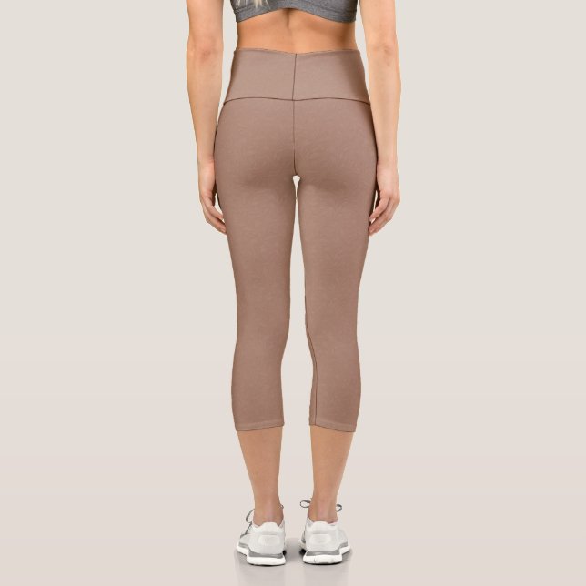 Tan Capris for Any Occasion (Back)