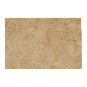 Tan Chamois Leather Print Placemat