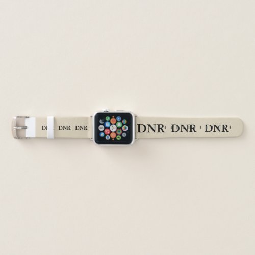 Tan Colored DNR Apple Watch Band