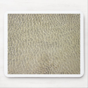 Tan Crocodile Leather Pattern Mouse Pad