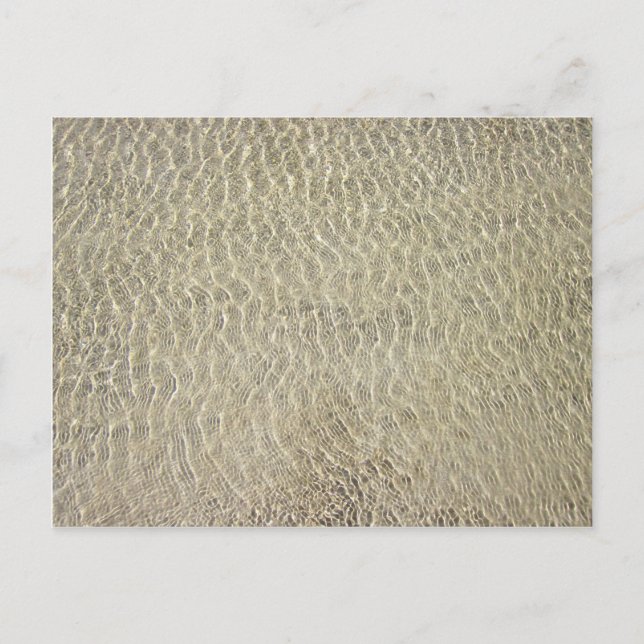 Tan Crocodile Leather Pattern Postcard (Front)