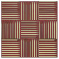 Tan Drum Stick Crosshatch Fabric 