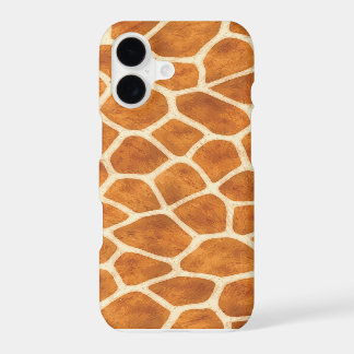 Tan Giraffe Print iPhone Case | Neutral Animal Pri