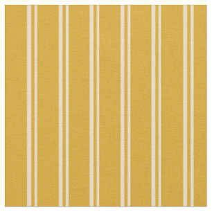 Tan & Goldenrod Stripes/Lines Pattern Fabric