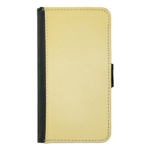 Tan Grainy Texture Look Wallet Phone Case For Samsung Galaxy S5