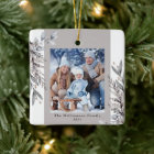 Tan & Gray Winter Foliage Photo Christmas