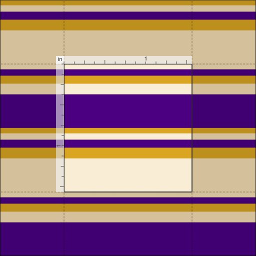 Tan, Indigo, and Goldenrod Lined/Striped Pattern Fabric