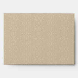 Tan Lace Envelope-A7 Greeting card Envelope