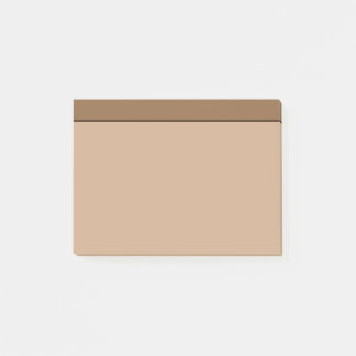 Tan Light Brown Color Minimalist Notes