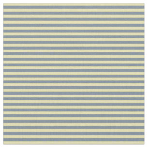Tan & Light Slate Gray Colored Pattern Fabric