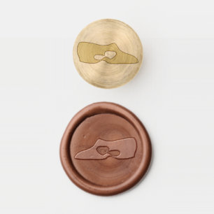 Tan Lyrical Modern Dance Teacher Dancer Recital Wax Seal Stamp
