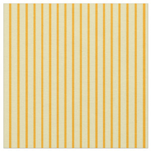 Tan & Orange Colored Lines Fabric