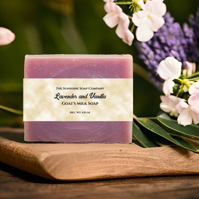 Tan Parchment Paper Style Soap Belly Band (Creator Uploaded)