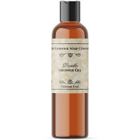 Tan parchment paper style soap cosmetic